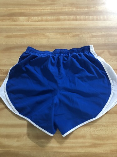 Pantalones cortos NIKE Dri Fit azul tempo forrados para correr gimnasio - Imagen 2 de 5