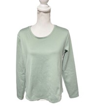 Nike Therma-Fit ONE Light Green Long Sleeve Sweater DD4927-073 Womens M NWT