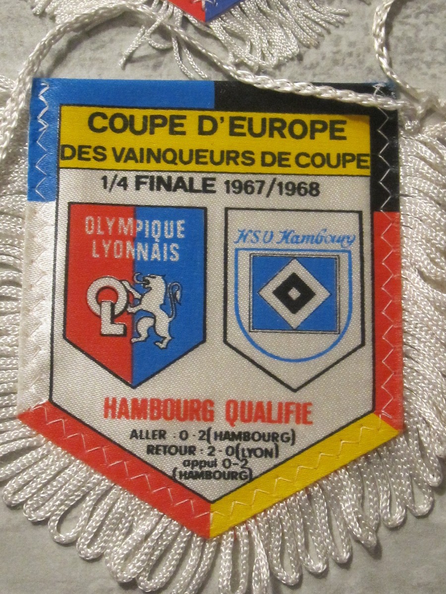 Ancien Fanion Stratifié Lyon France - 8,25 Cm - Années 50 - Lyonnais Beaujolais