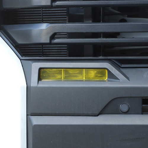 Yellow Pre-cut Front Fog Light Overlay Film Cover Vinyls Fits Tundra 2022-2025 - Picture 7 of 11