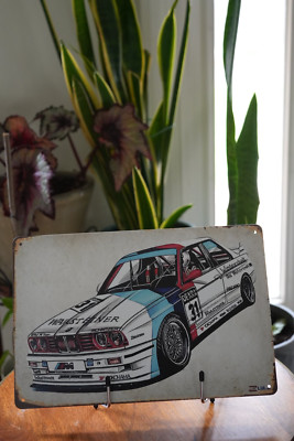 M3 WARSTEINER BMW ICON SERIES Metal Sign