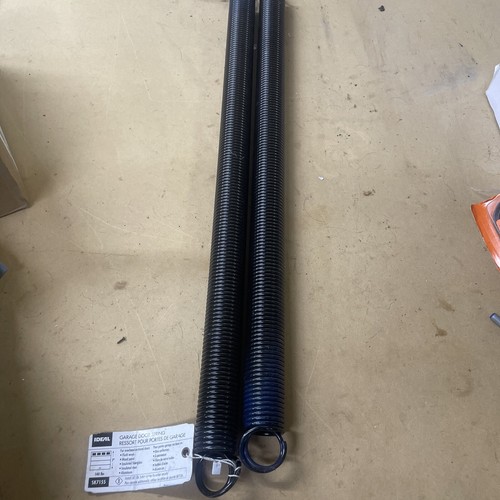 2pc Ideal Garage Door Extension Spring Sk7155 140lbs Dark Blue eBay