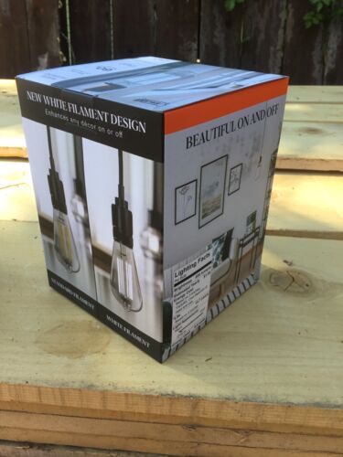 Feit Electric White Filament LED dimmable light bulbs, Soft White 2700K, 4 pack - Picture 2 of 3
