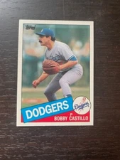 1985 Topps Traded #18T Bobby Castillo - Los Angeles Dodgers MINT