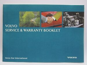 VOLVO 850 940 960 SERVICE WARRANTY BOOK BOOKLET BLANK NO STAMPS 1995 T5