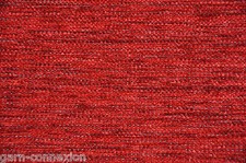 Schwerer Thermostoff rot GP 15,00 €/m 140 cm Chenille Kälteschutz Energiesparen