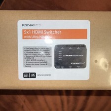 KanexPro 5x1 HDMI Switcher Ultra 4K SW-HD5X14K New Sealed