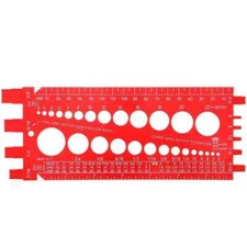 Screw Gauge, Bolt Nut Screw Thread Measuring Gauge Checker (Standard & Metric)