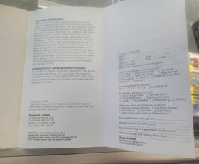 shadow of the beast 2 sega cd CIB WITH registration card