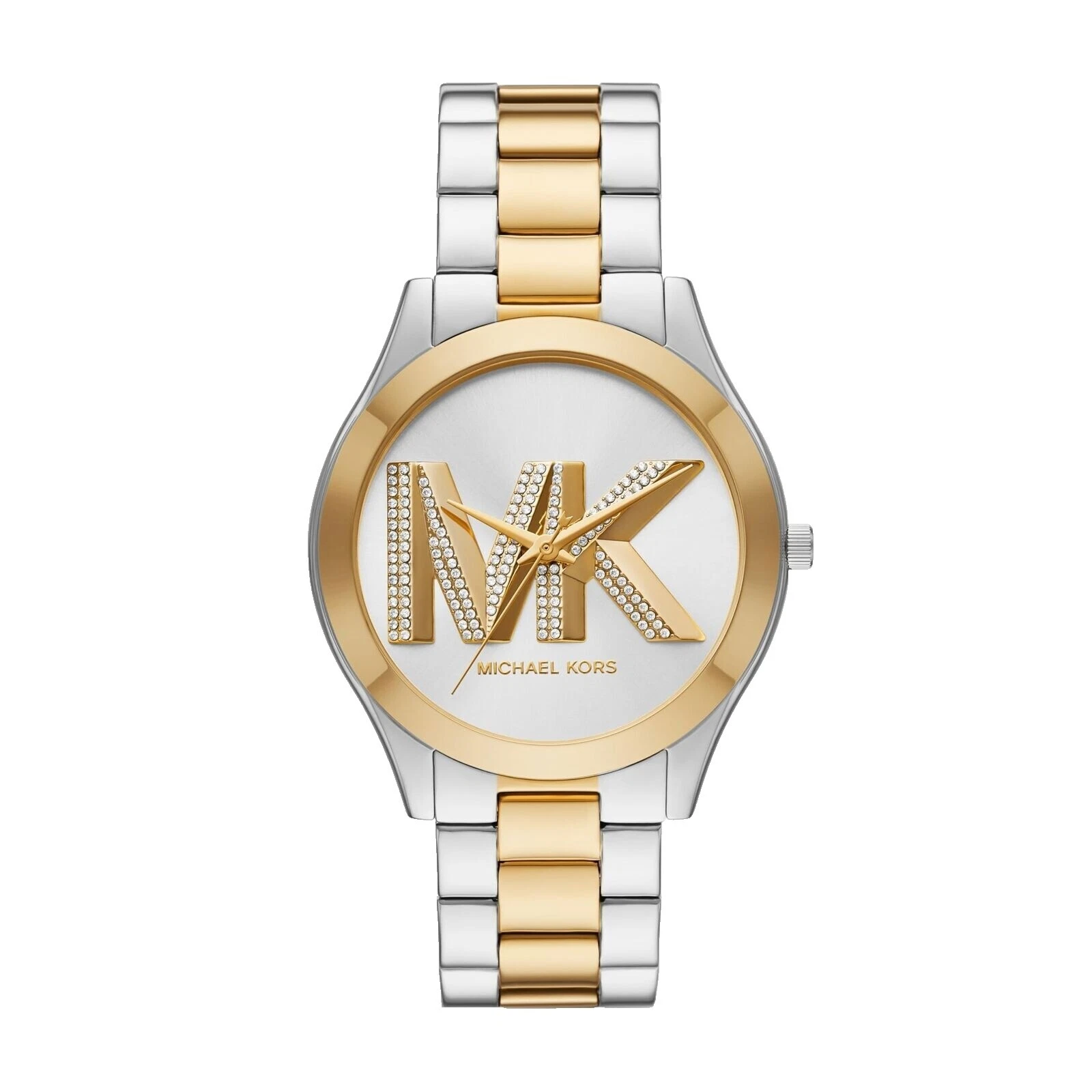 Acero inoxidable Relojes de pulsera analógico Michael Kors Slim Runway