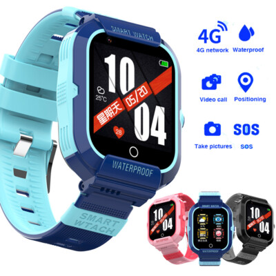 4G Smart Watch Kids Video Call Watch SOS IP67 Waterproof Child Smartwatch Camera