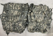 2 US Military Large Field Back Pack - Rucksack - MOLLE II - Lot of 2 -