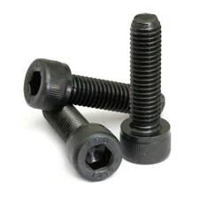 M3 Socket Head Cap Screws, 12.9 Alloy Steel w/ Black Oxide DIN 912, Coarse 0.50