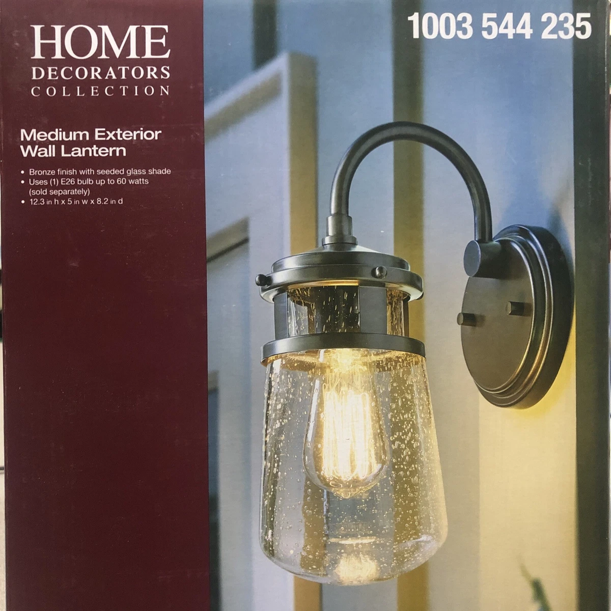 Home Decorators Collection Florabelle 1 Light Antique Brass Bronze