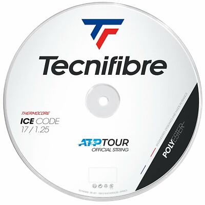 Tecnifibre ICE CODE Tennissaite - 1,25mm/17G - 200m Rolle - weiß