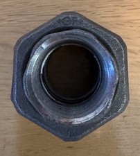 Georg Fischer 1/2” Female Female Union Threaded Malleable Cast Iron