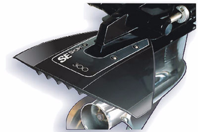 Hydro Folie Schwarz 40-350HP Outboard-Sterndrive Boot Stabilizer Se Sport SE300