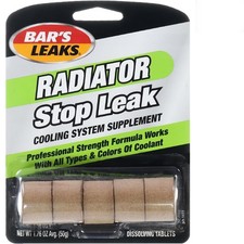 Radiator Stop Leak Tablets 1.76oz   Extend Cooling System Life, Professional Use