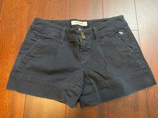 Abercrombie Teen Girls Shorts Size 14 Navy Blue