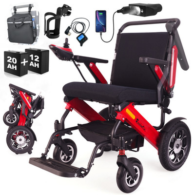 Elektrorollstuhl mit einer Reichweite von über 56 km,Tragkraft 159 kg,700W-Motor