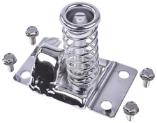 JEGS 90077 Hood Latch Kit F-Body Chrome