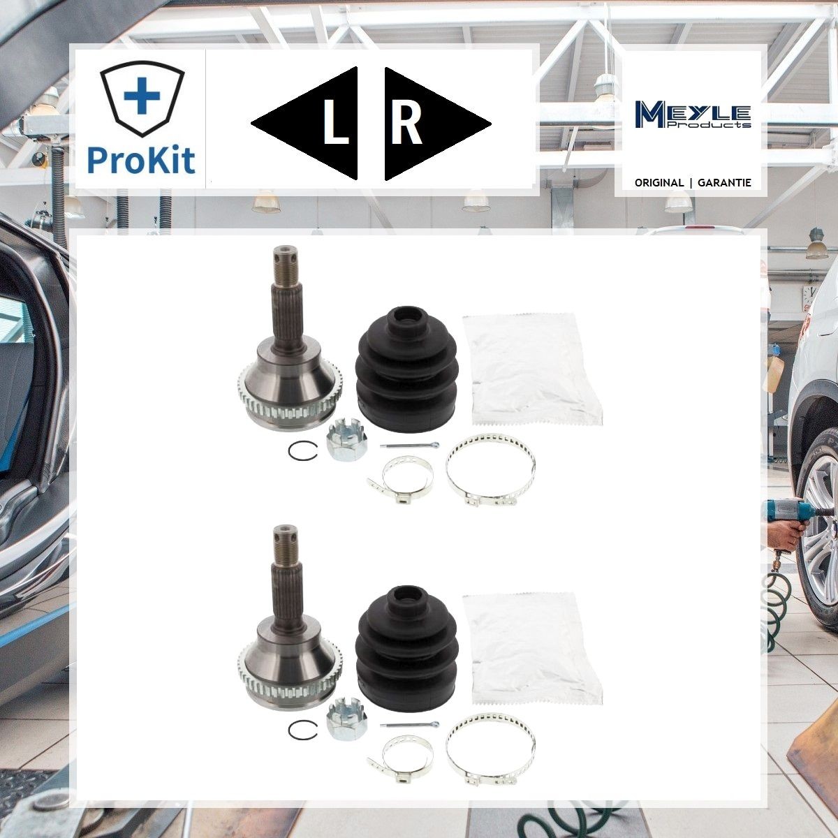 2x ORIGINAL® SAMKO Gelenksatz, Antriebswelle Vorne für Opel ASTRA G CC ASTRA G