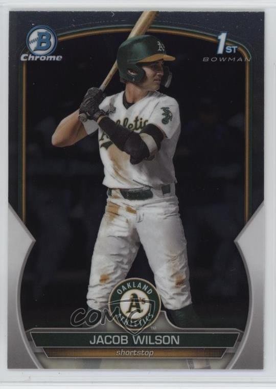 2023 Bowman Draft Chrome Jacob Wilson #BDC-121 0r77
