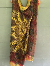 Vintage SATYA PAUL Large Sized DESIGNER SCARF
