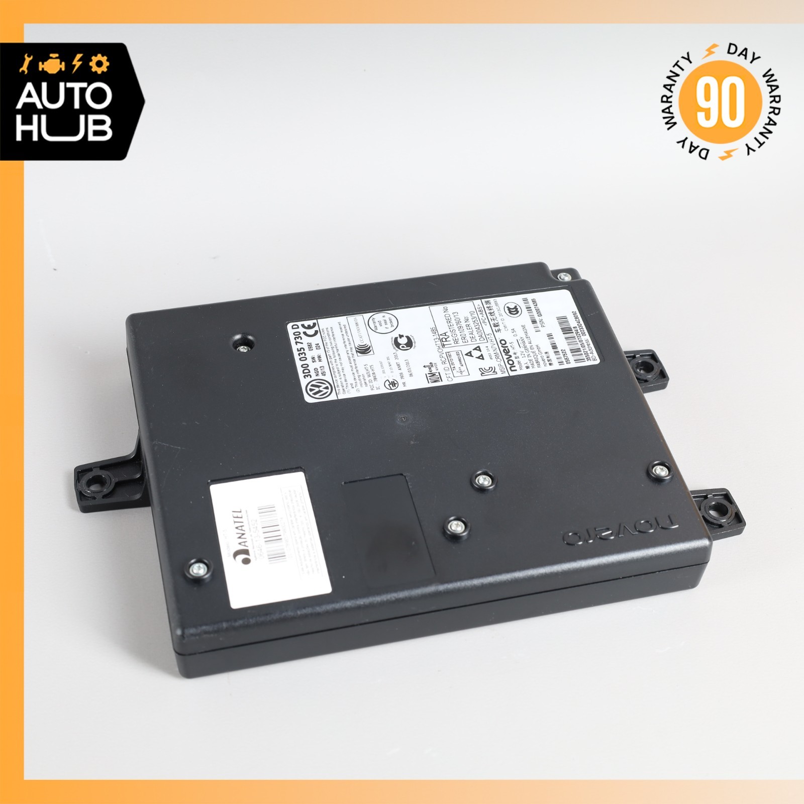 12-18 Bentley Continental GTC GT Bluetooth Interface Control Module Unit OEM 32k