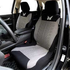 Car Seat Covers Full Set Universal Butterfly Embroidery Breathable Protector Car Seat Covers Full Set Universal Butterfly Embroidery Breathable Protector