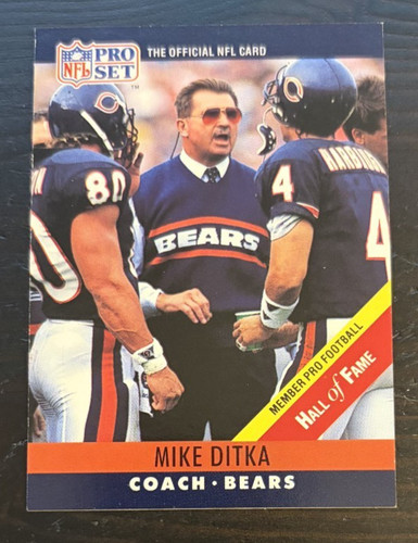 Mike Ditka #59 1990 Pro Set card