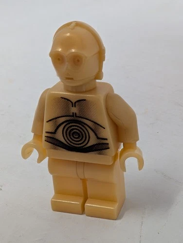LEGO Stars Wars C-3PO Pearl Gold with Pearl Light Gold Hands Minifigure sw0161