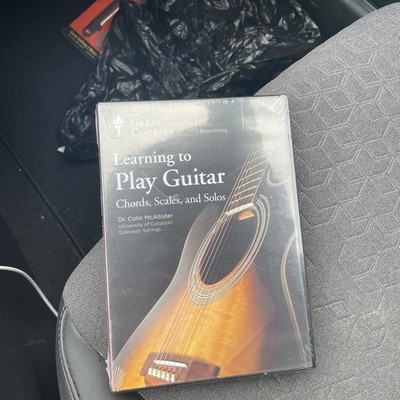 Learning to Play Guitar - The Great Courses (4 Disc Set) Still Sealed!!!