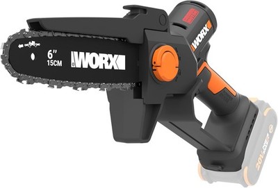 WORX Mini Chainsaw 20V 6 Pruning Saw Brushless 33 ft/s