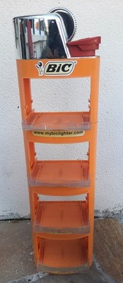 Antik Anzeige Feuerzeug Bic Plastik Deko Loft Aufbewahrung CD DVD Zimmer 75x22cm