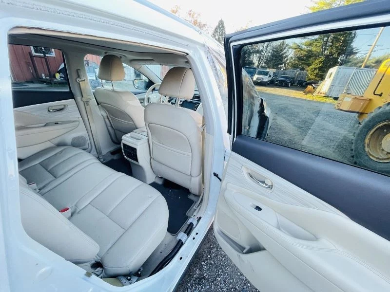 Nissan Murano 2015-2018 basculante derecho con poste blanco PC: QAB 42 K -SV- 51019 Foto 2 de 4