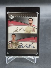 2006 UD Trilogy Yao Ming Steve Novak Present And Future Rookie Dual Auto
