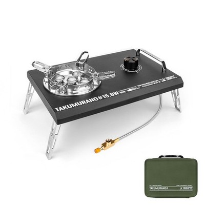 Propane camping stove, Desktop & Embed Folding Gas Stove, Household Gas Stove...