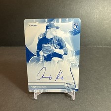 2020 Topps BOWMANS BEST CYAN PRINTING PLATE RC #B20-AK Anthony Kay 1/1 JAYS NM