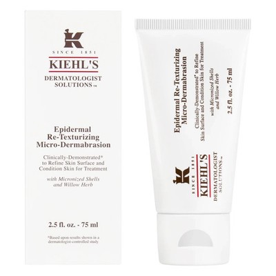 Kiehl's Epidermal Re-Texturizing Micro-Dermabrasion,Refine Skin Surface,75ml.New