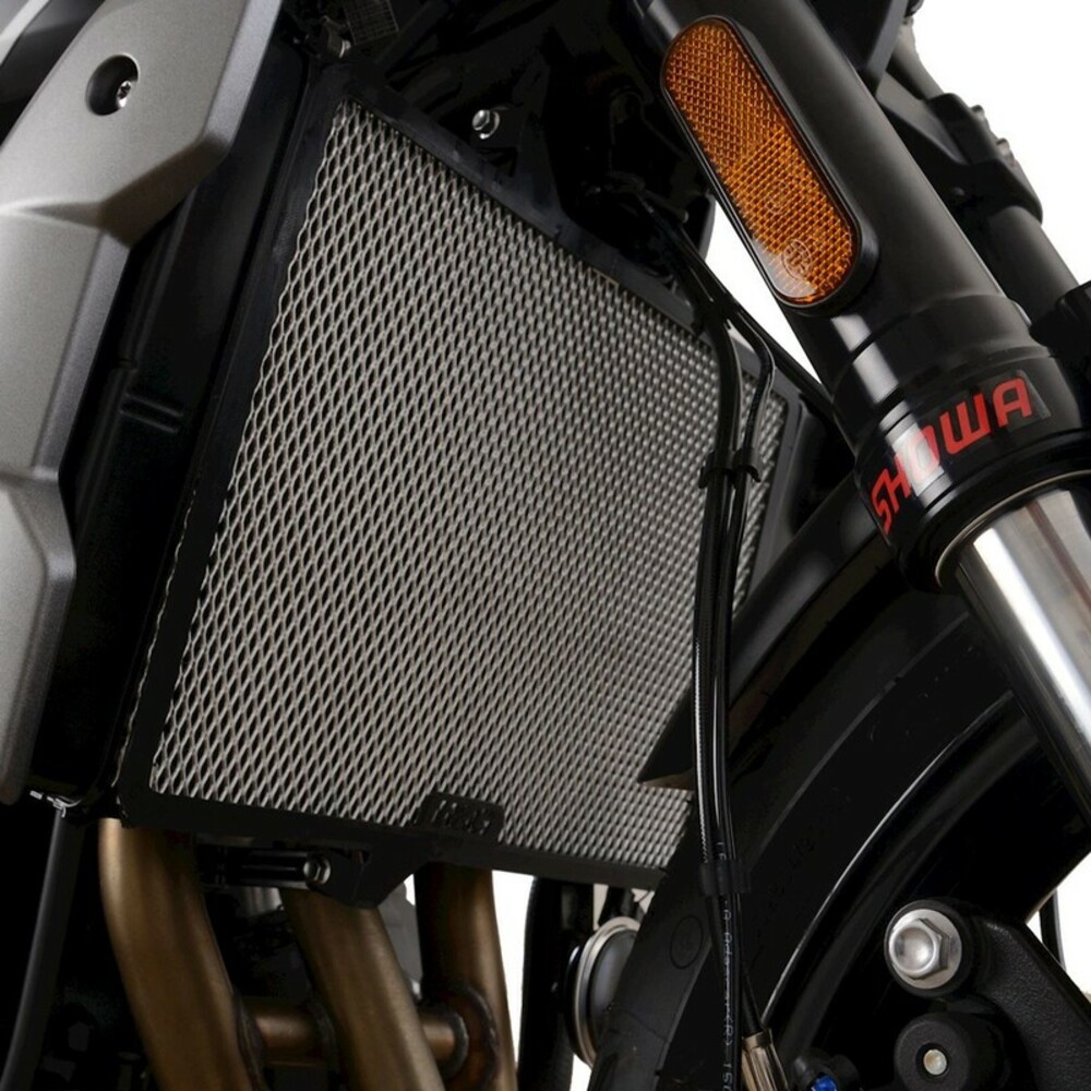 R&G Racing Black Radiator Protectors For Motorcycle Parts Accessories