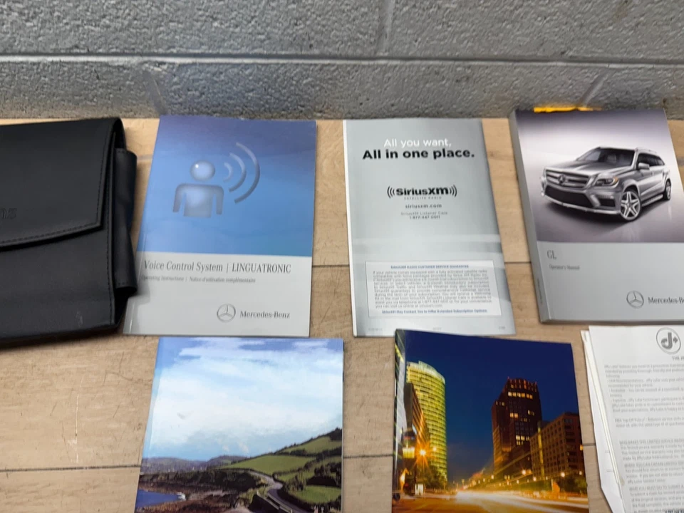 JUEGO LIBROS MANUAL DEL PROPIETARIO MERCEDES BENZ GLS GL63 W166 13-16 Foto 3 de 4