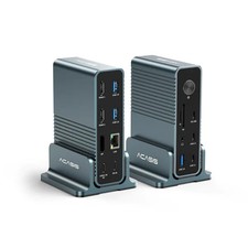 ACASIS 15-in-1 USB-C Dock Dual HDMI DP 4K Triple Display 100W PD Gigabit