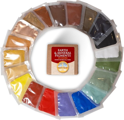 #ad #ad Natural Earth Paint Pigment Sample Pack – 20 Non Toxic Archival Earth amp; Mineral $38.93