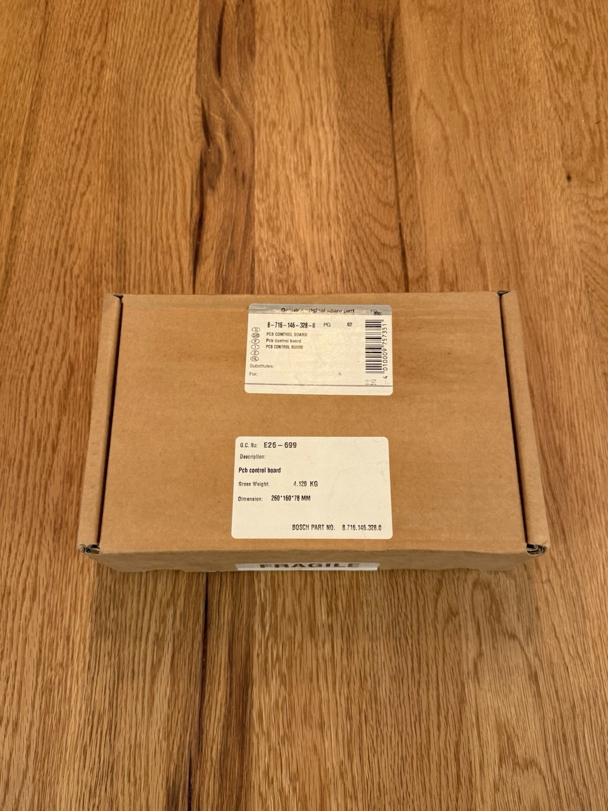 Worcester Bosch 87161463280 PCB Printed Circuit Board SBi Genuine - Brand New