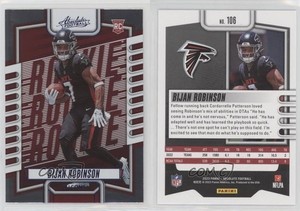 2023 Panini Absolute Rookies Purple Bijan Robinson #106 Rookie RC