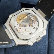 Patek Philippe Cubitus Sunburst Blue - Unworn Box and Papers December 2024 (DM) 7