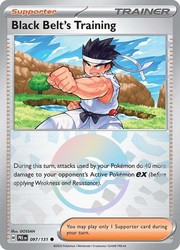 Black Belt's Training (Poke Ball Pattern) 097/131 Prismatic Evolutions
