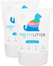 Prettylitter Health Monitoring Cat Litter, Unscented, 2-Pack, 6 Lb. Bags  up to