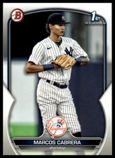 2023 Bowman #BP-46 Marcos Cabrera Prospects
